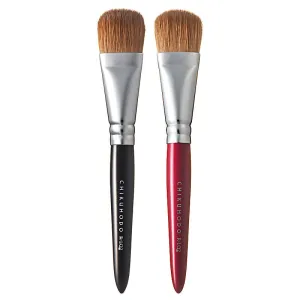 Chikuhodo Liquid Brush, Regular Series (R-LQ2 Black, RR-LQ2 Red)