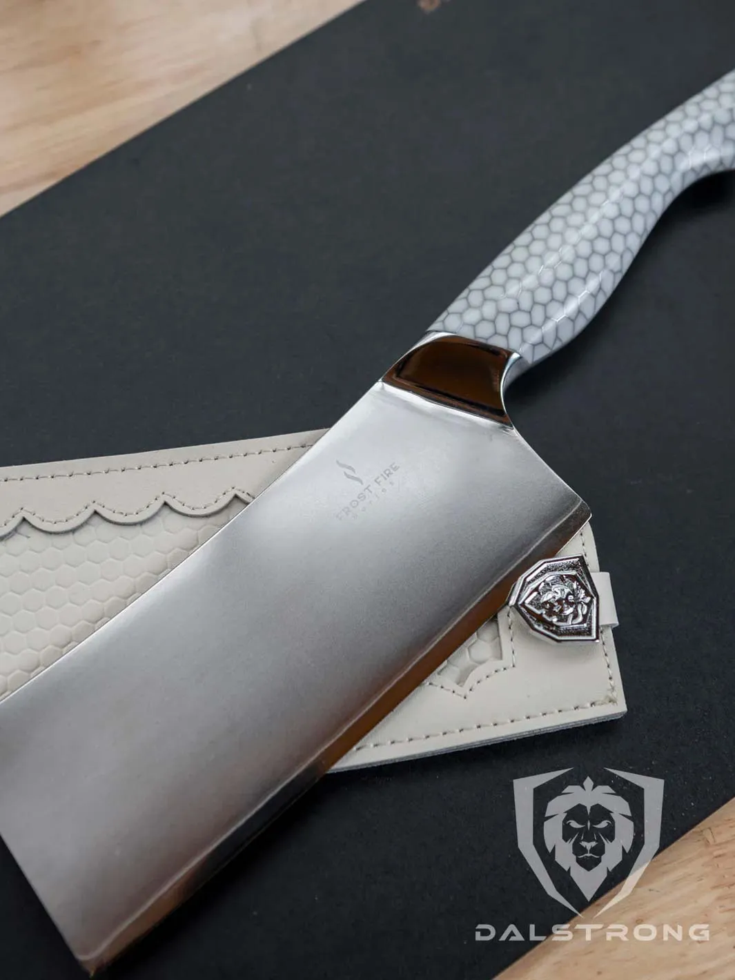 Cleaver Knife 7" |  Frost Fire Series | NSF Certified | Dalstrong ©