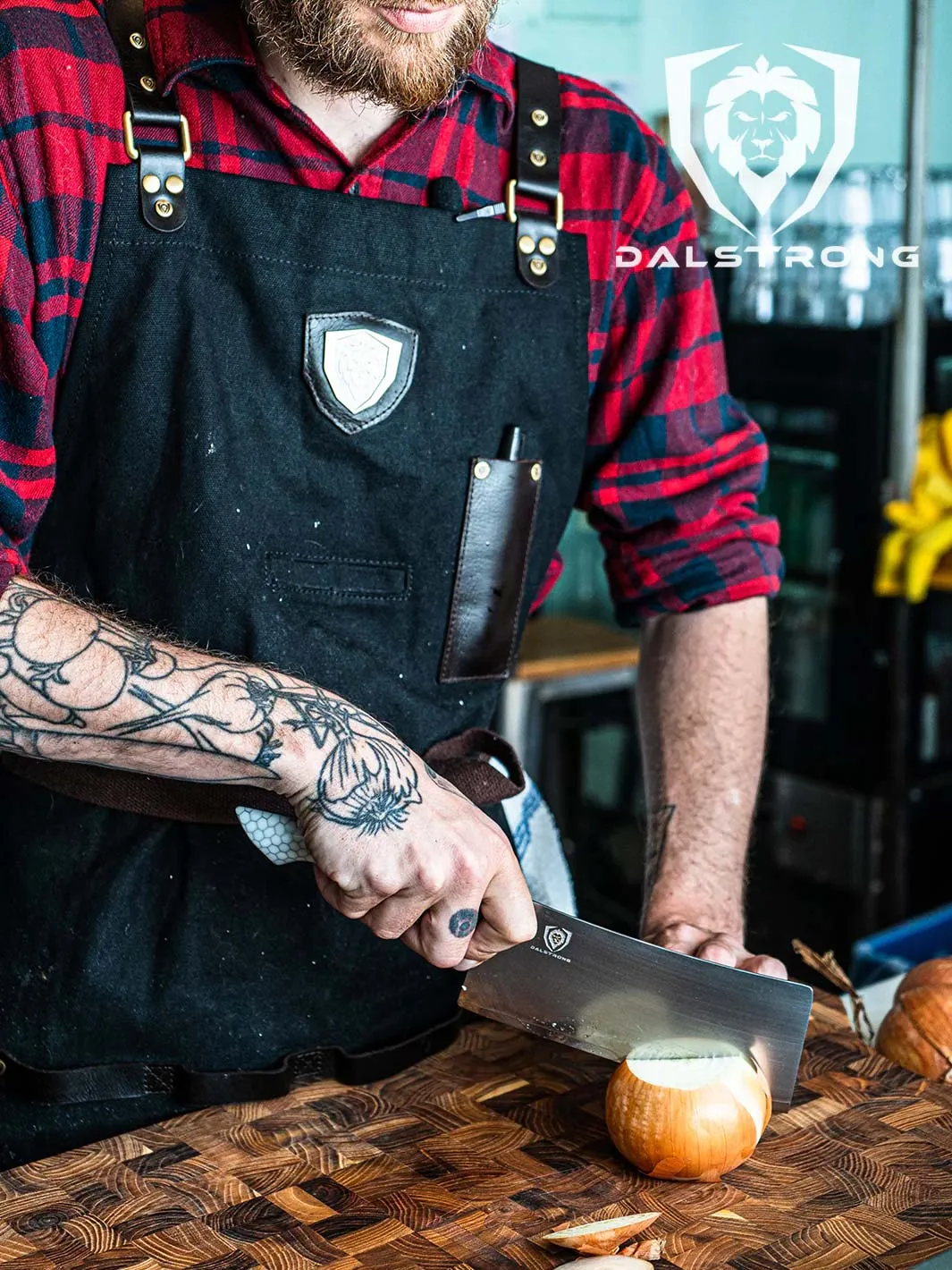 Cleaver Knife 7" |  Frost Fire Series | NSF Certified | Dalstrong ©