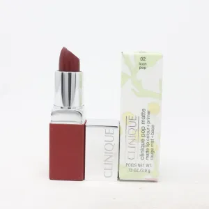 Clinique Clinique Pop Matte Matte Lip Colour   Primer Rouge Mat   Base .13oz New