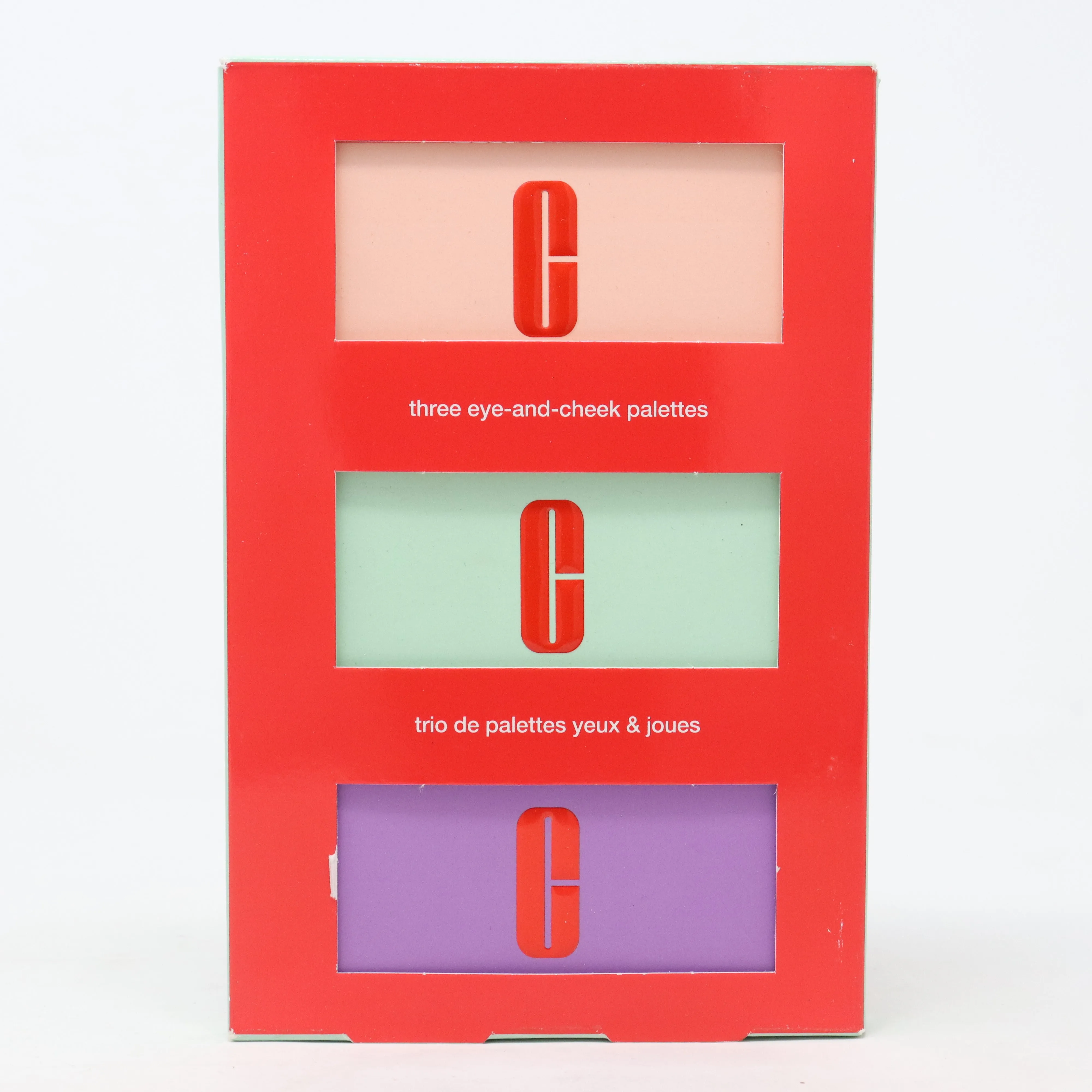 Clinique Get The Look Three Eye-And-Cheek Palette  / New With Box