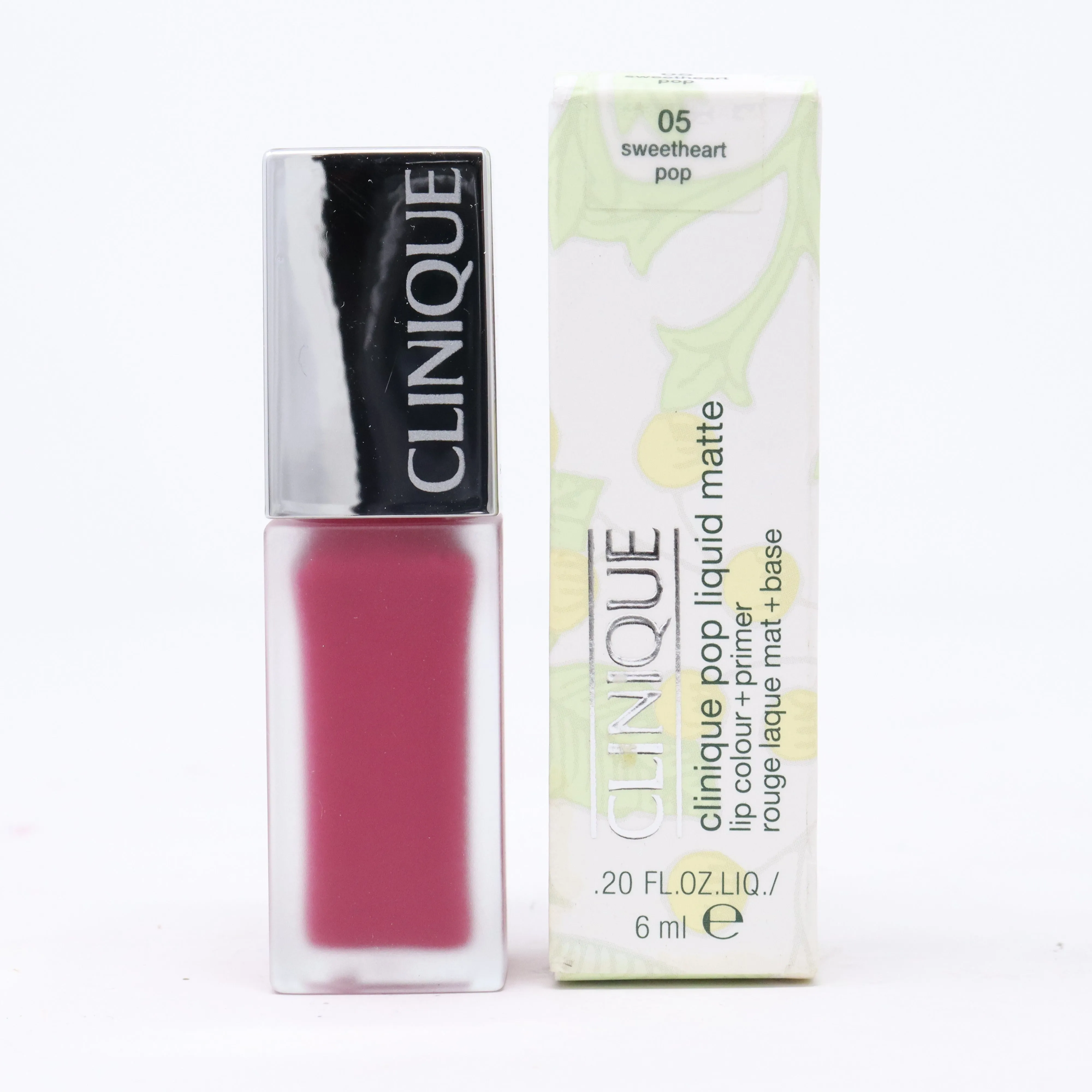 Clinique Pop Liquid Matte Lip Colour   Primer  0.20oz/6ml New With Box