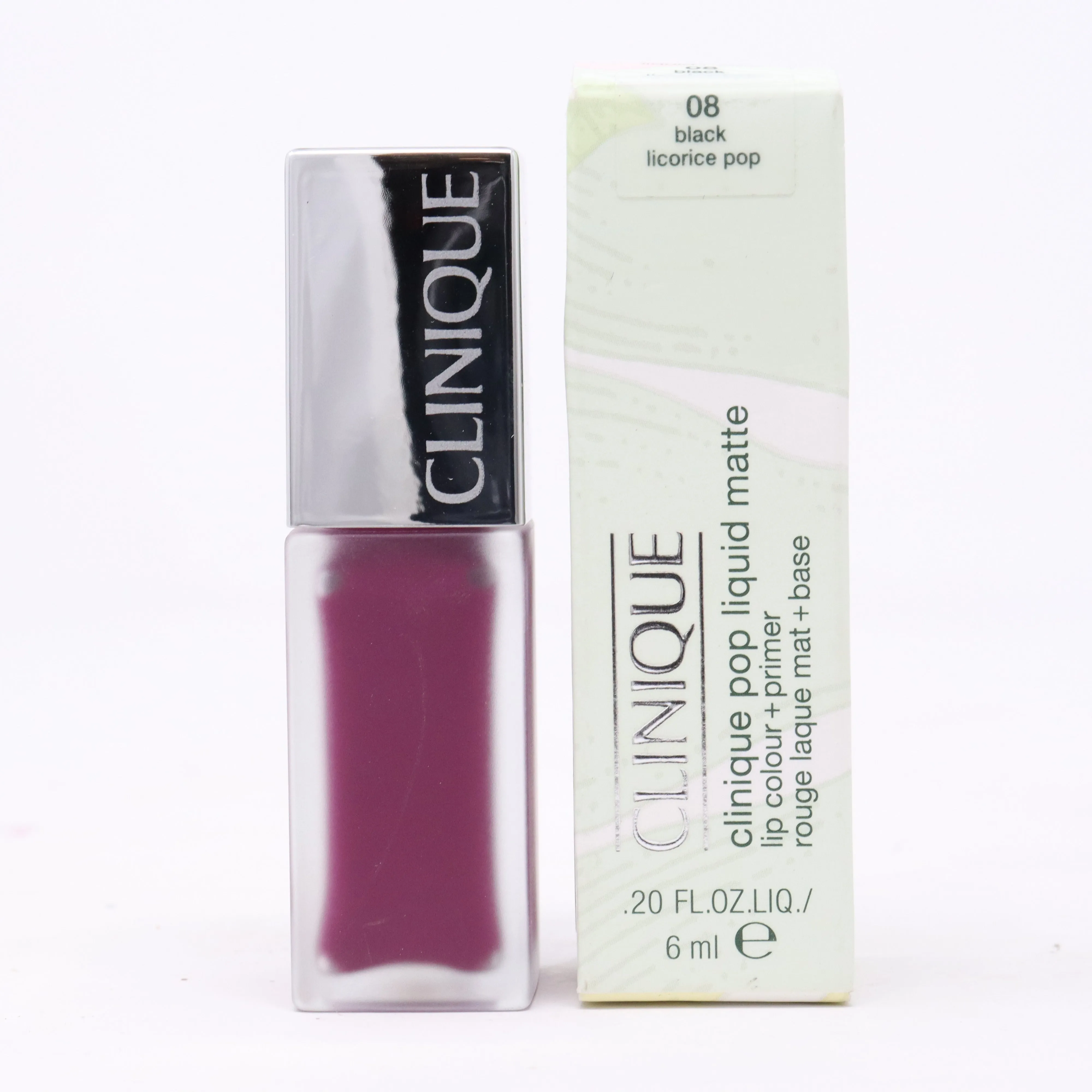 Clinique Pop Liquid Matte Lip Colour   Primer  0.20oz/6ml New With Box