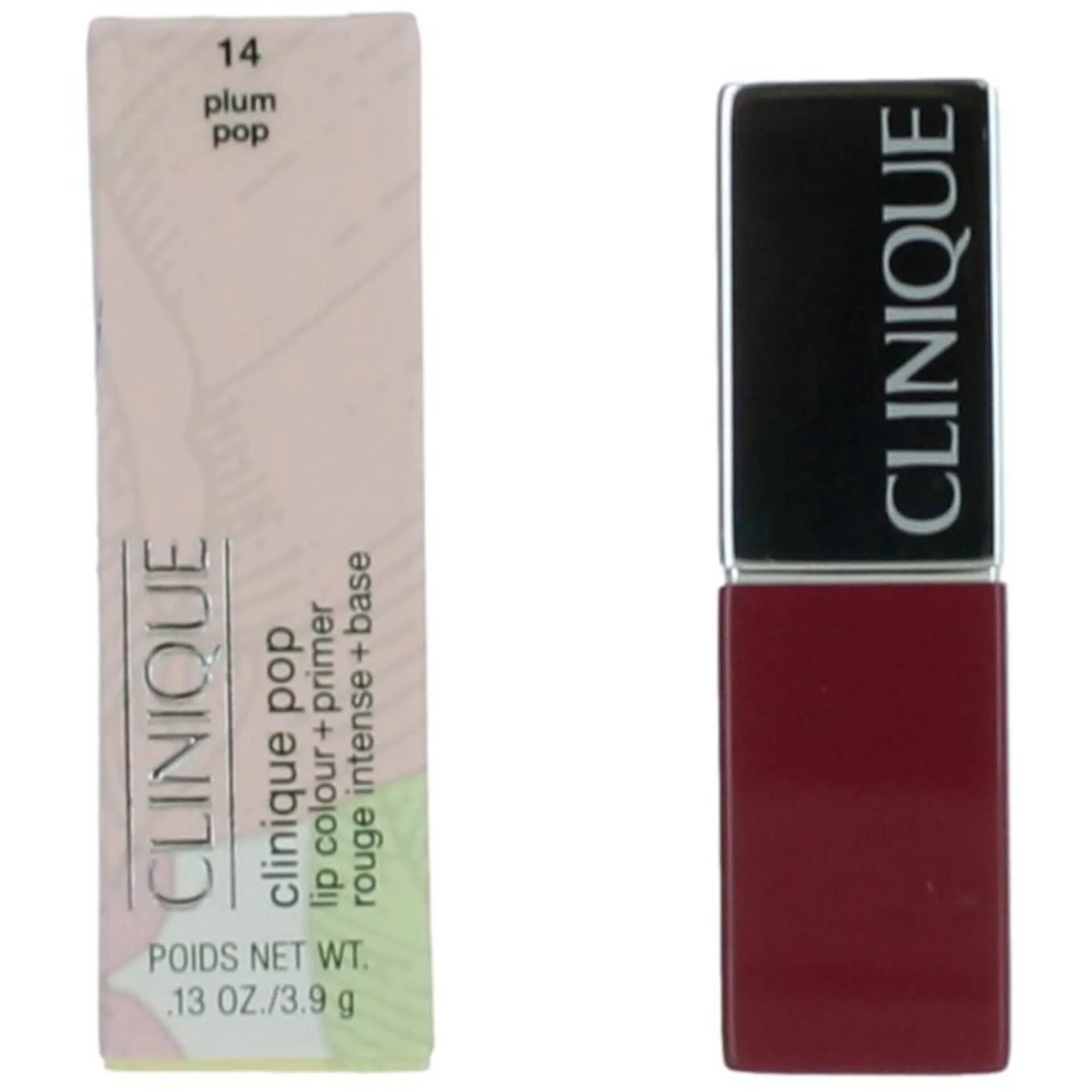 Clinique Women's Matte Lip Colour   Primer - Long Lasting in Shade 14 Plum Pop, 0.13 oz