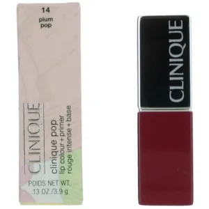 Clinique Women's Matte Lip Colour   Primer - Long Lasting in Shade 14 Plum Pop, 0.13 oz