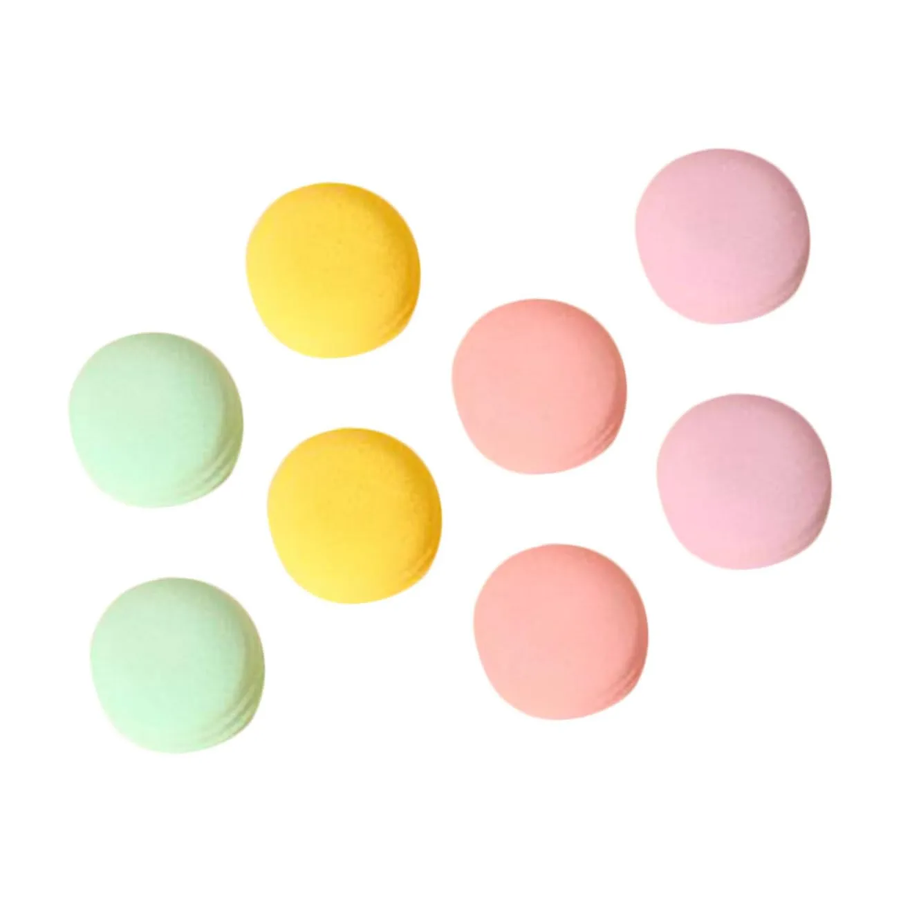 CLISPEED 8pcs Wet and Dry Makeup Puff Fluffy Foundation Applicator for Seamless Blending Creative Loose Powder Puff for All Cosmetics for Women Special Occasions