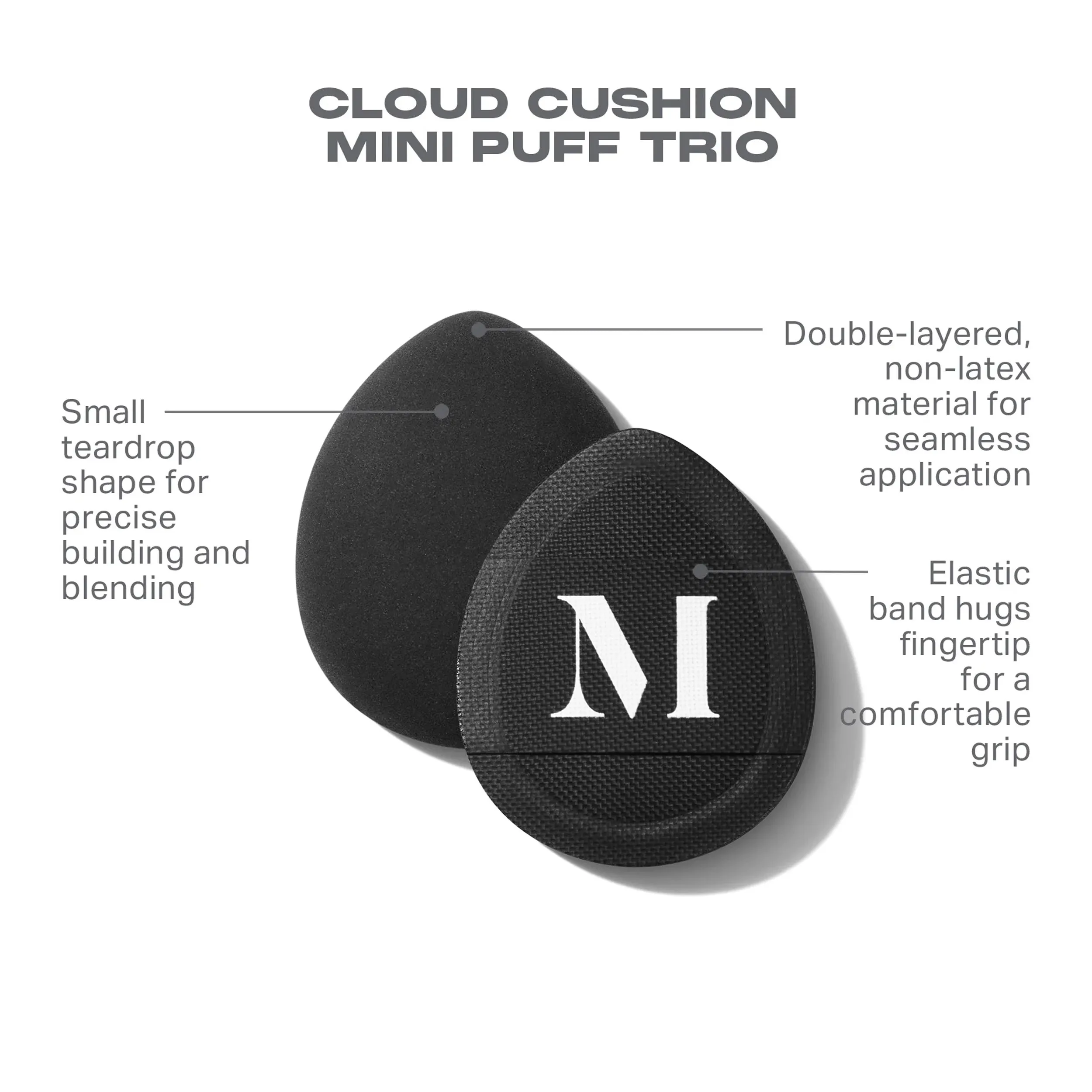 Cloud Cushion Mini Puff Trio