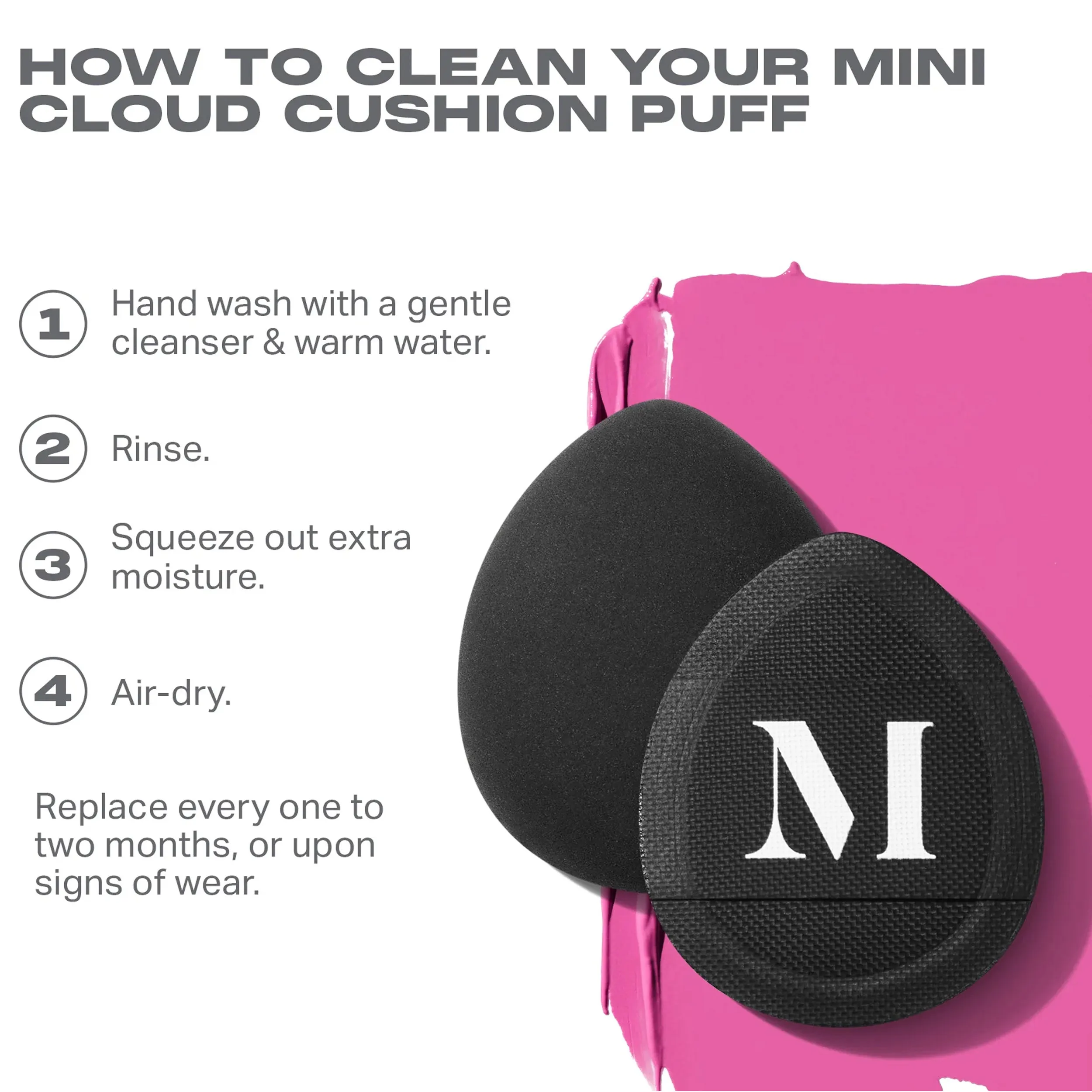 Cloud Cushion Mini Puff Trio