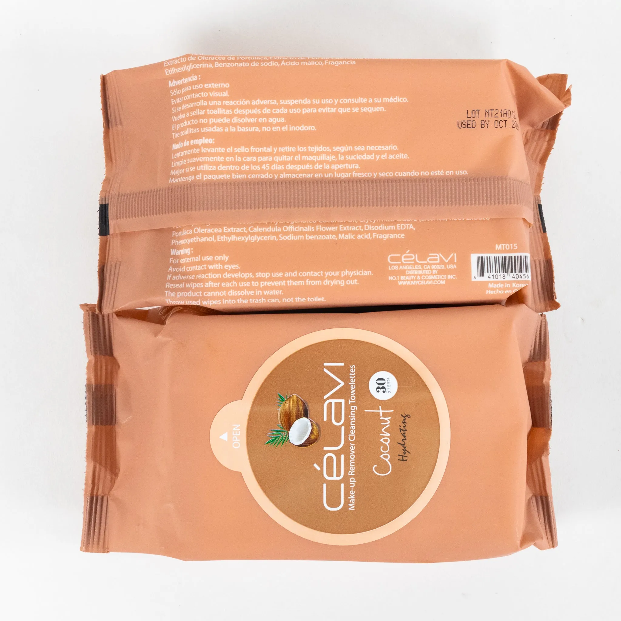 Coconut Cleansing Wipes