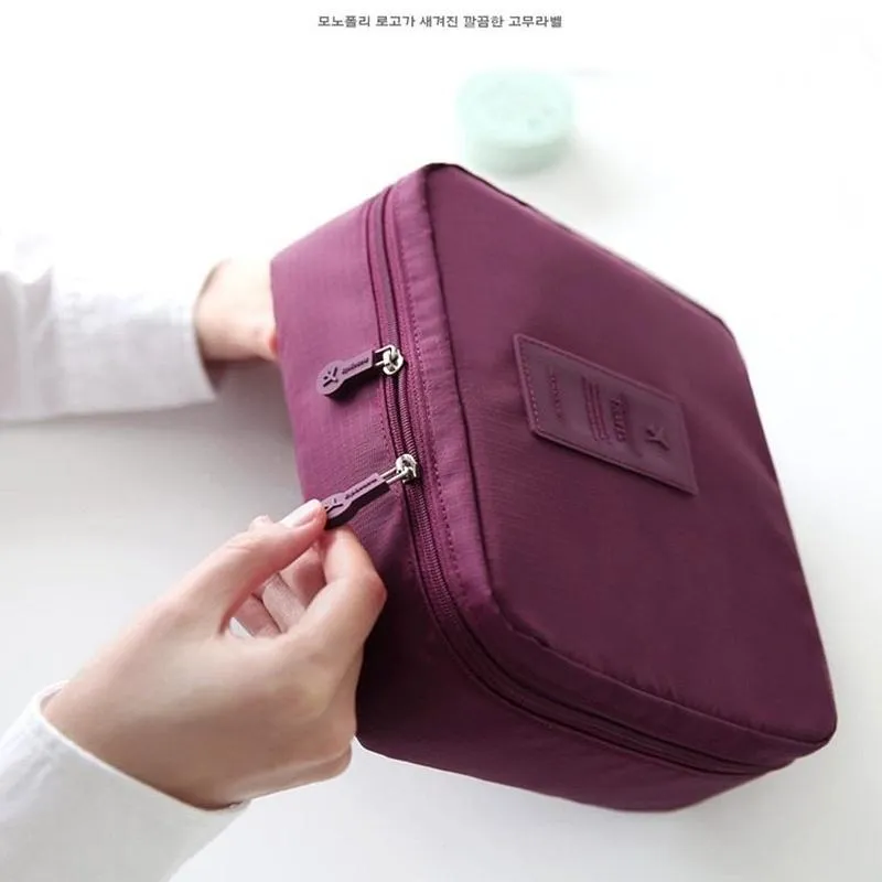 COLORFUL MAKEUP COSMETIC BAG (Multiple Colors)
