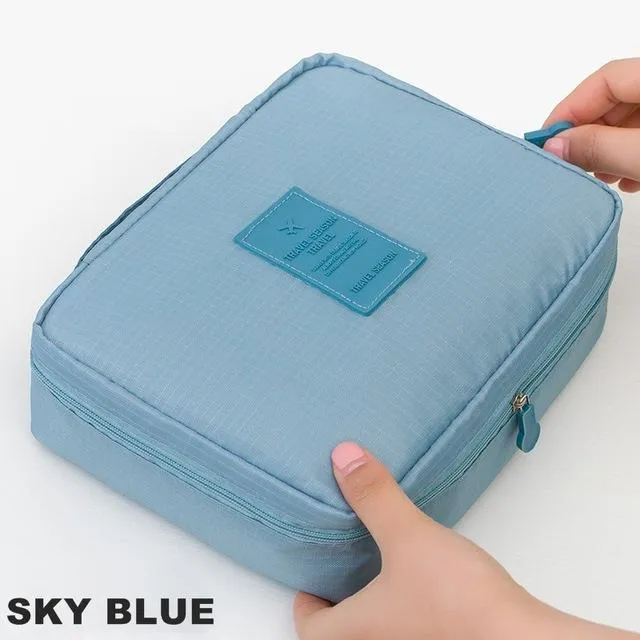 COLORFUL MAKEUP COSMETIC BAG (Multiple Colors)