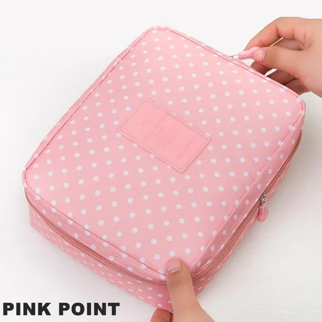 COLORFUL MAKEUP COSMETIC BAG (Multiple Colors)