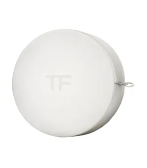 Complimentary Leather Cushion Case White