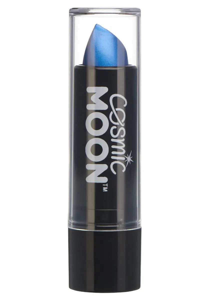 Cosmic Moon Metallic Lipstick - Blue