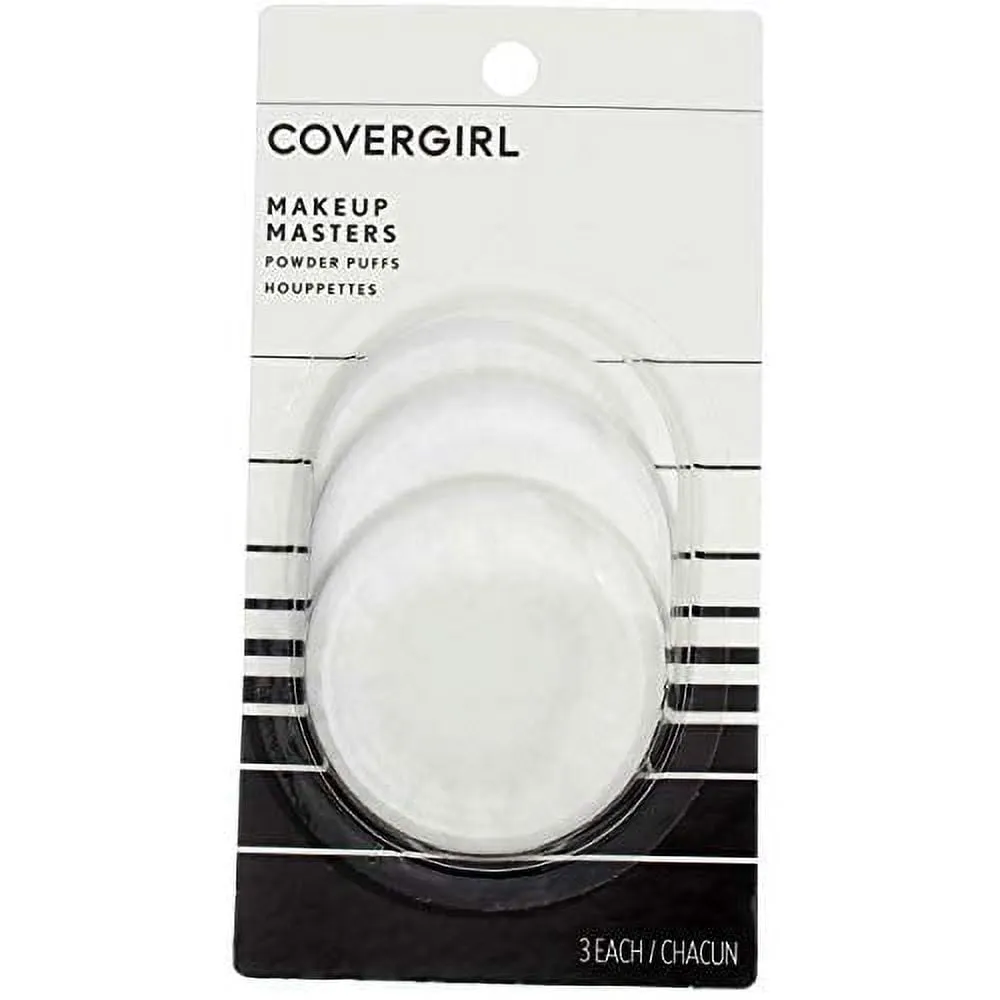 COVERGIRL Make-up Masters Powder Puffs, 3pcs