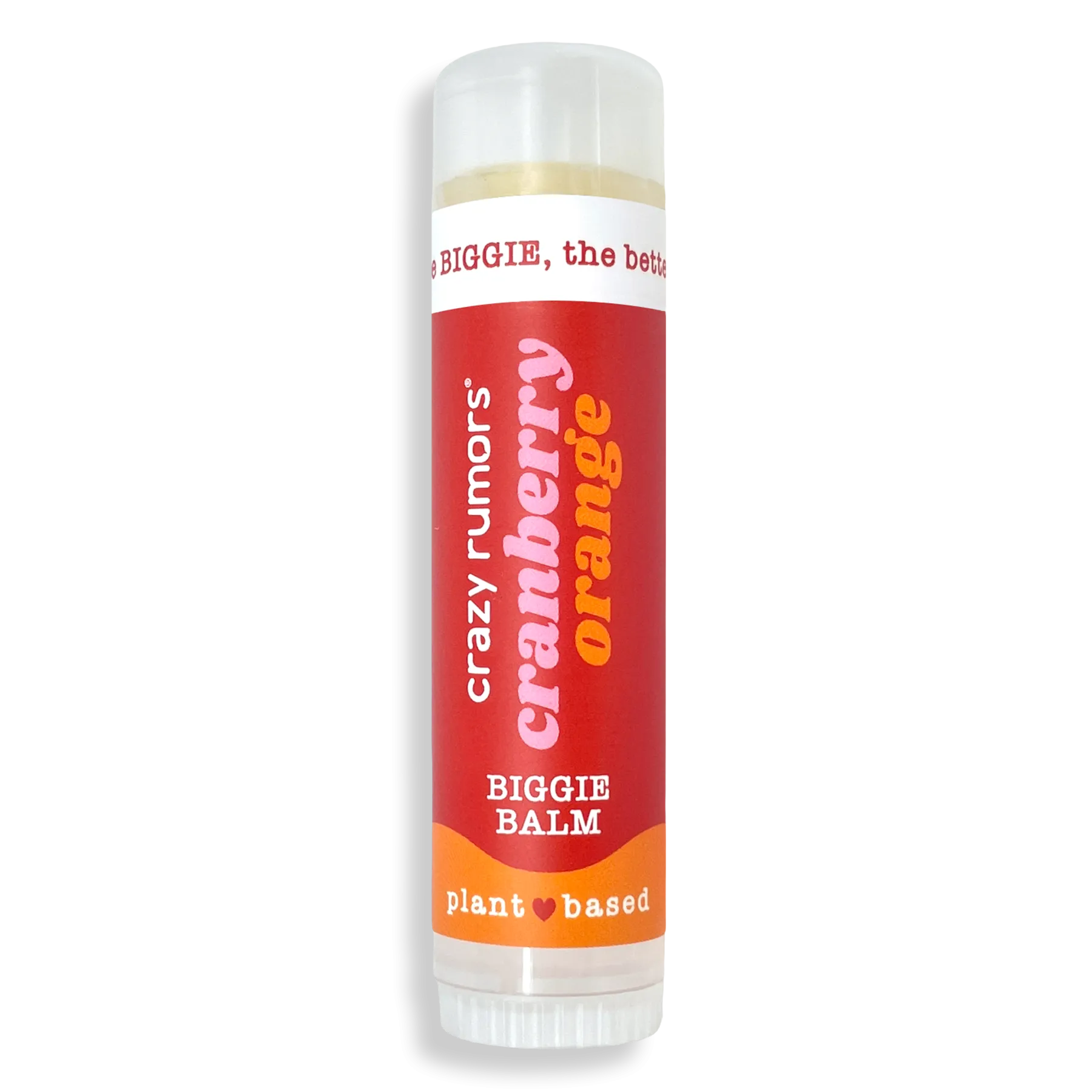 Crazy Rumors BIGGIE Cranberry Orange Lip Balm