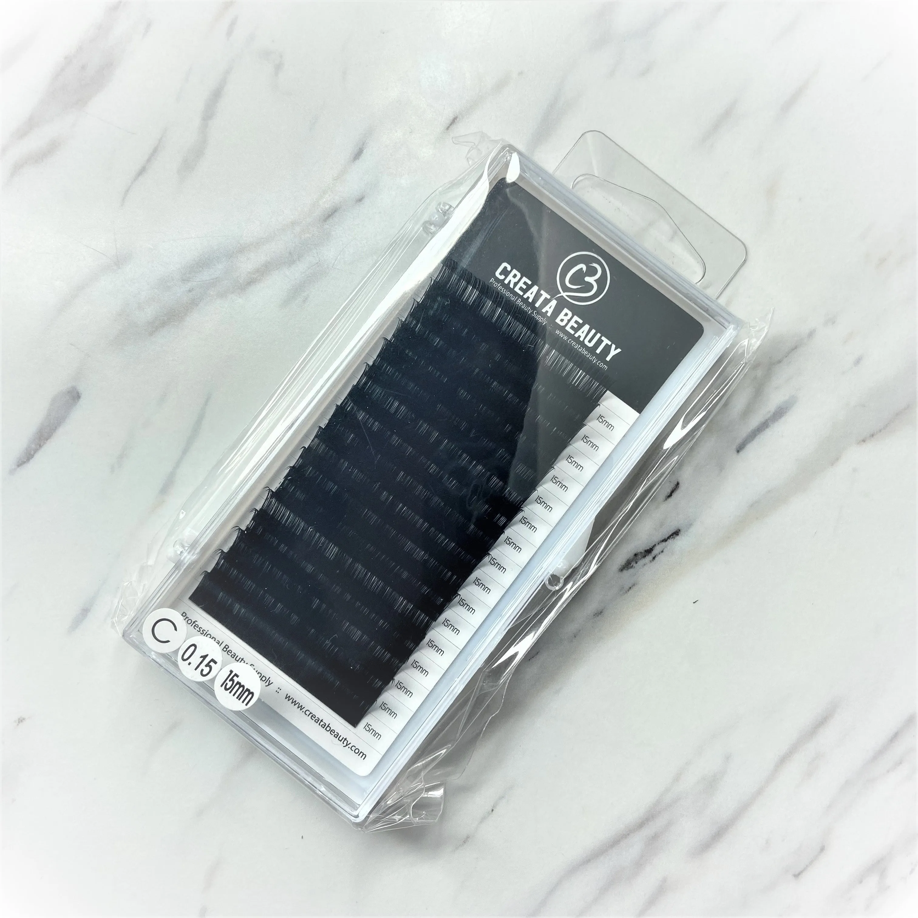 Creata Beauty Signature Classic C-Curl Lash Tray - 0.15mm
