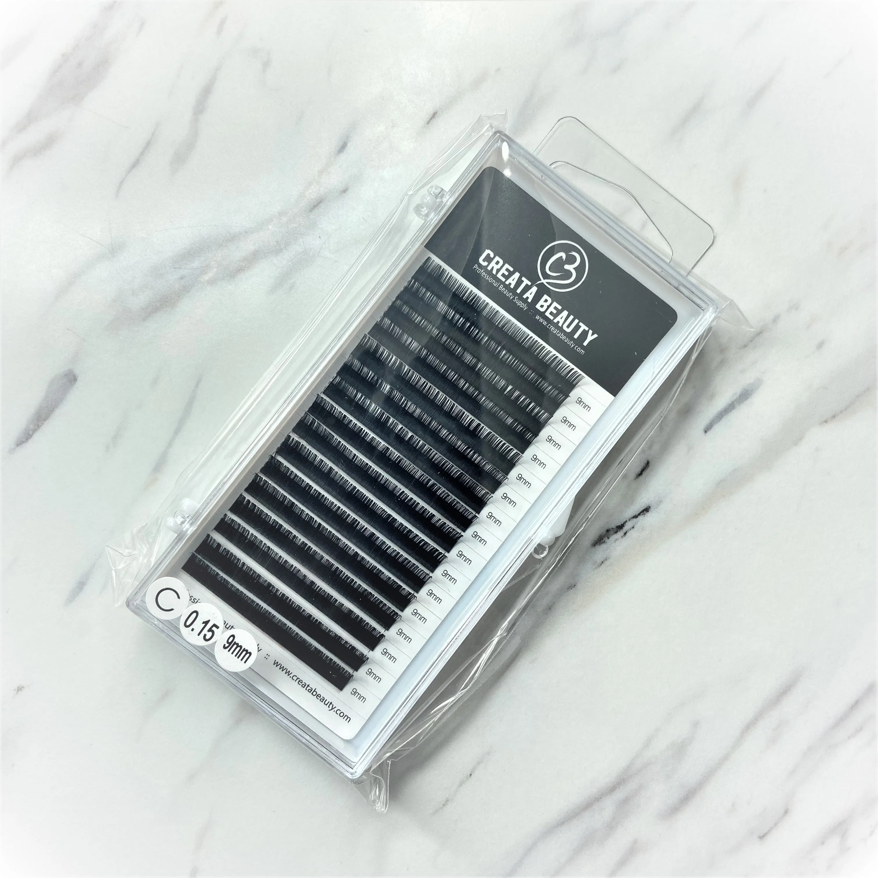 Creata Beauty Signature Classic C-Curl Lash Tray - 0.15mm