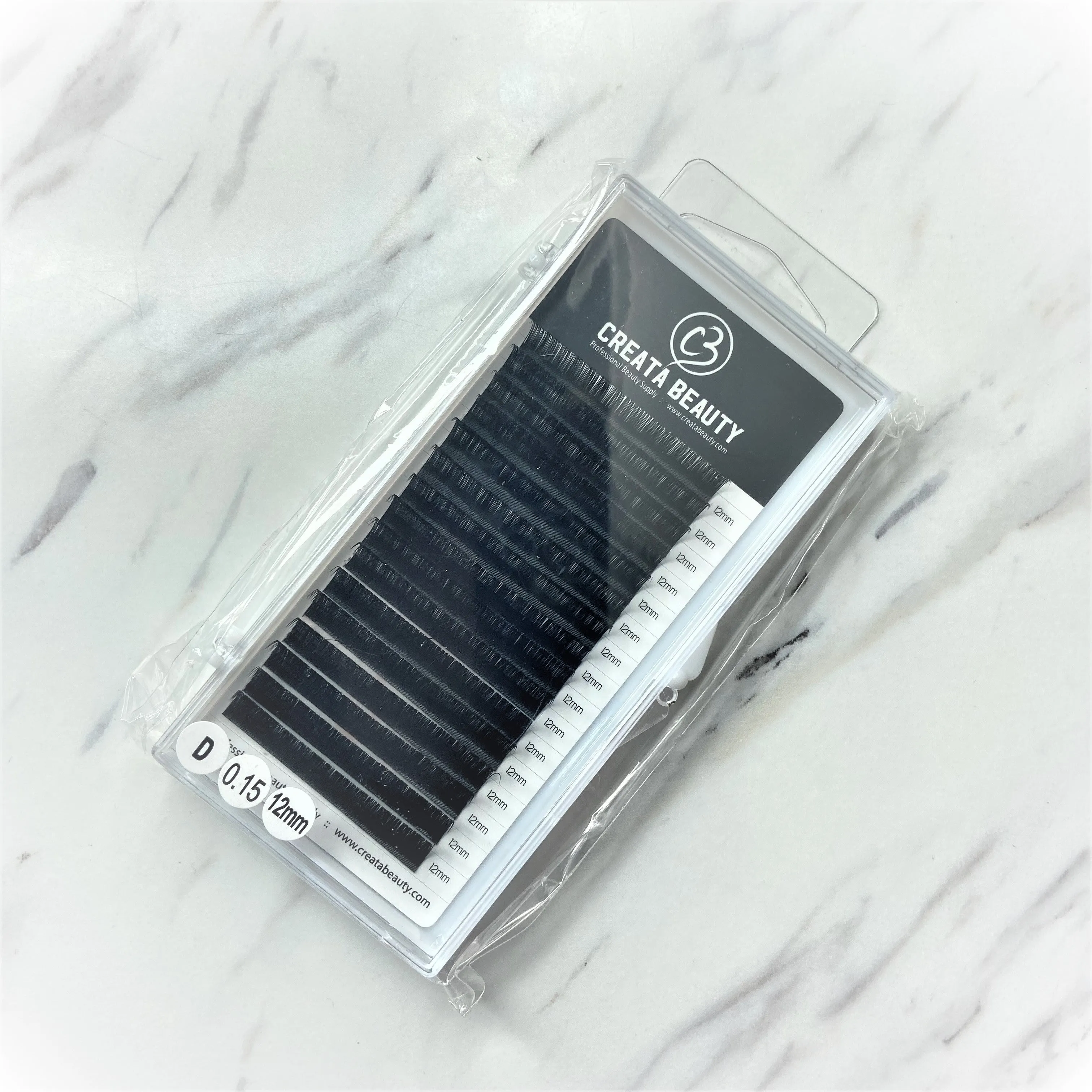 Creata Beauty Signature Classic D-Curl Lash Tray - 0.15mm
