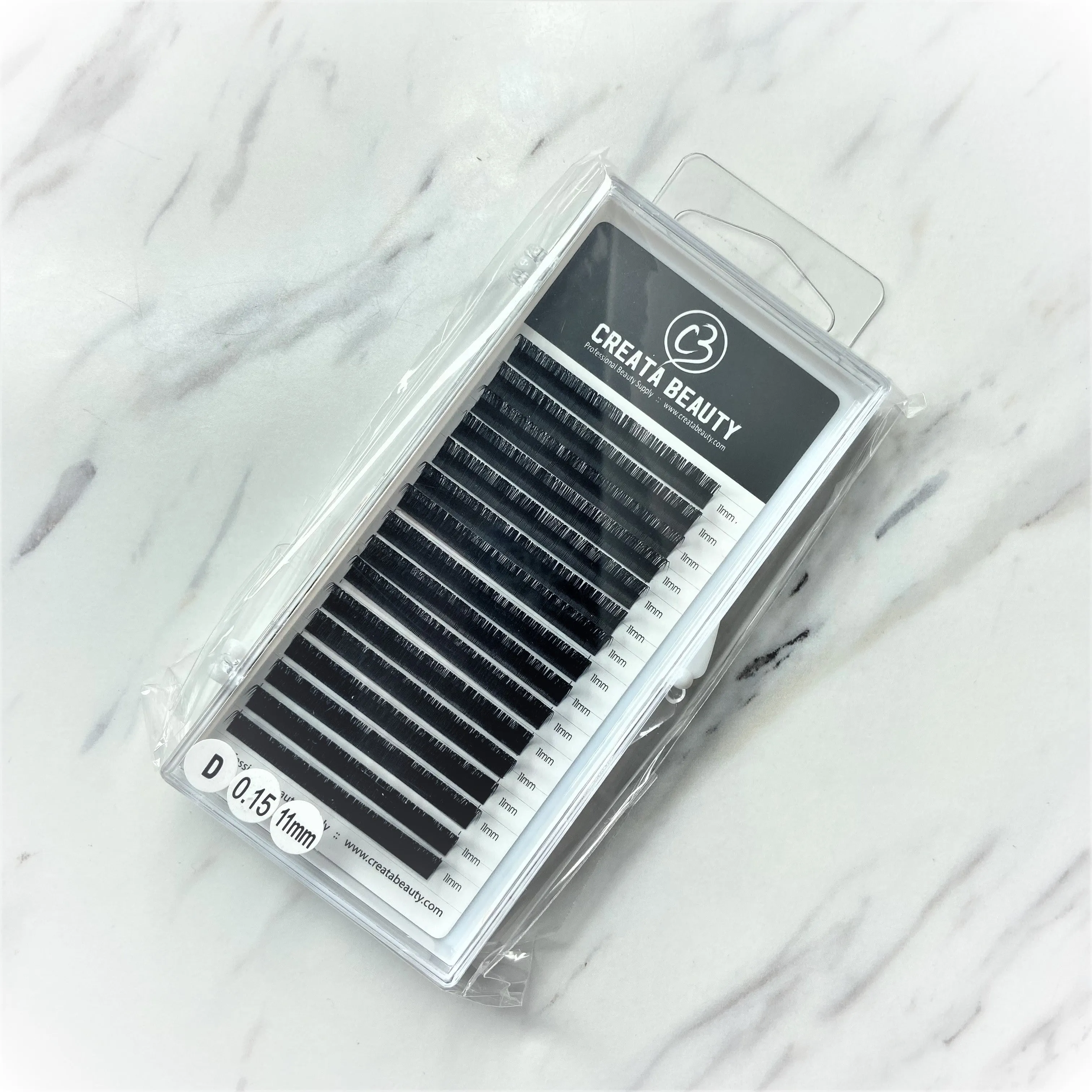 Creata Beauty Signature Classic D-Curl Lash Tray - 0.15mm