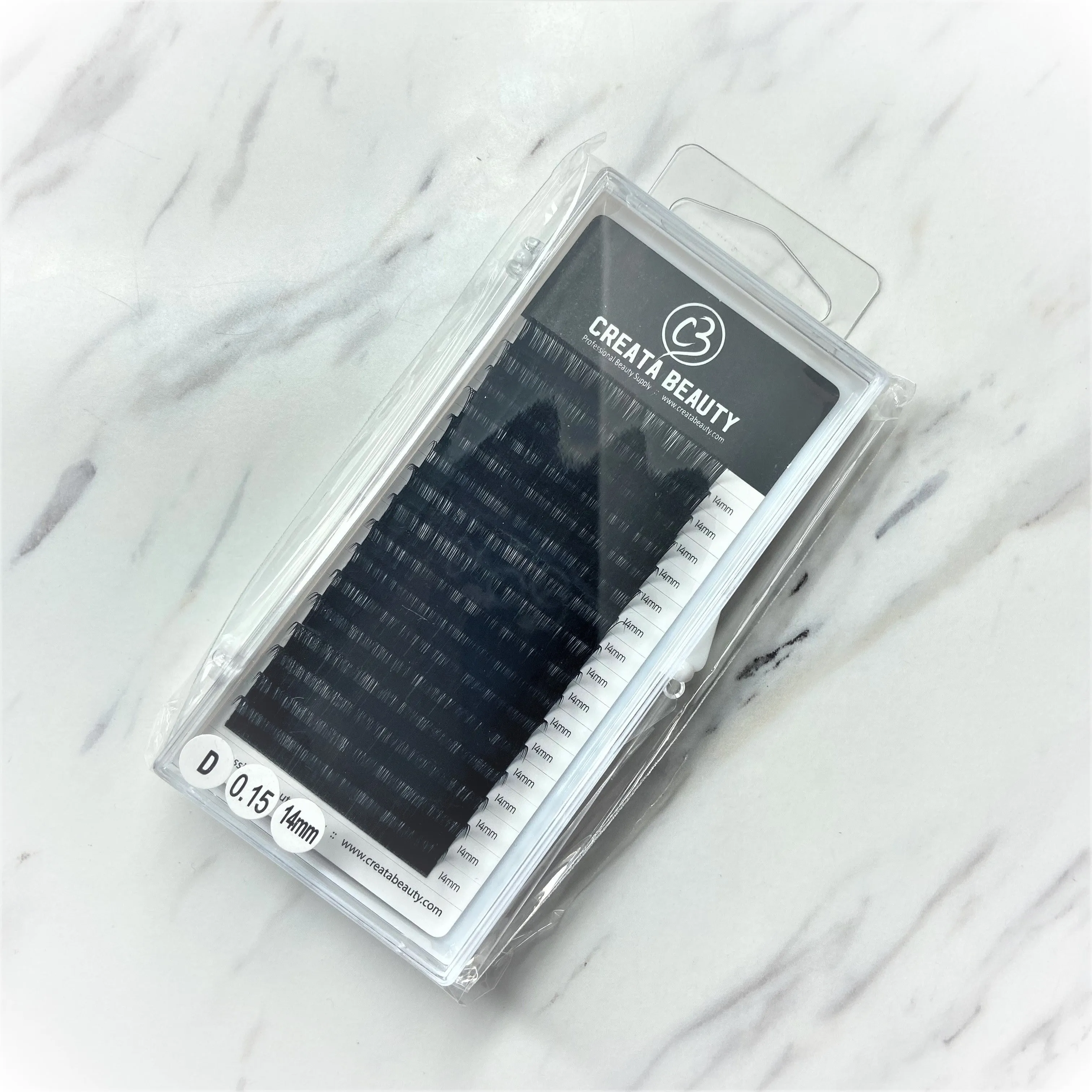Creata Beauty Signature Classic D-Curl Lash Tray - 0.15mm