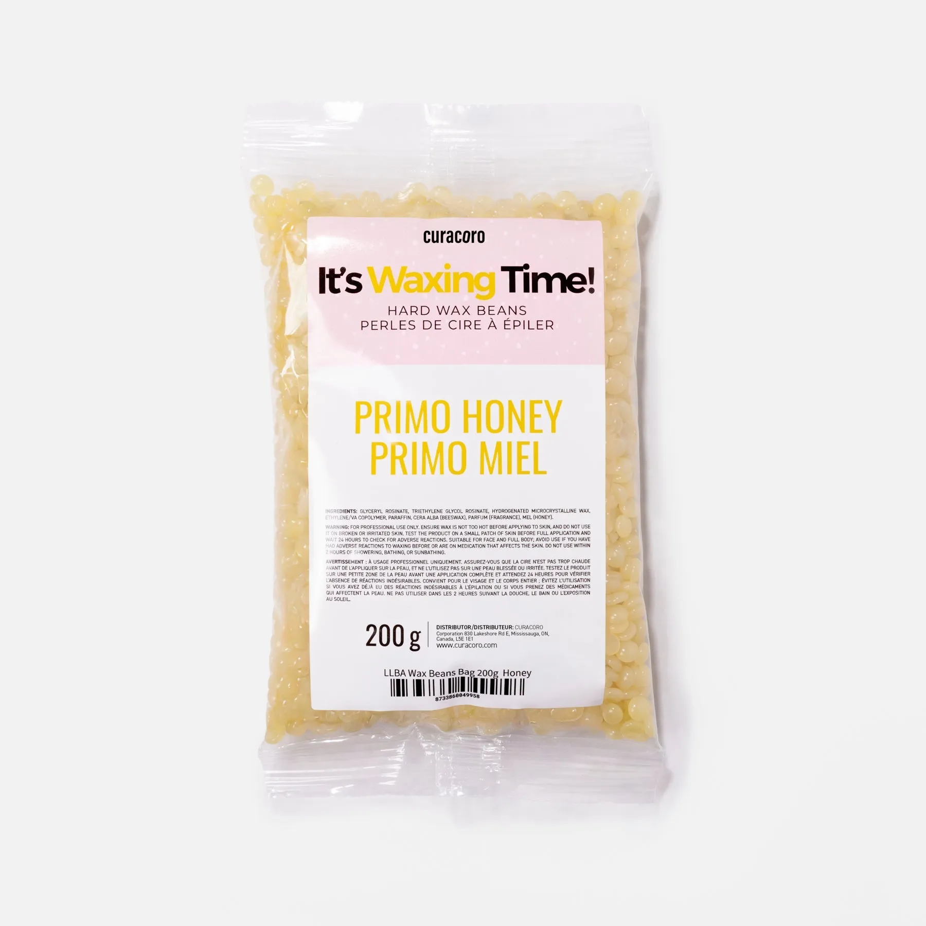 Curacoro Italian Wax Beans - Honey (200g)