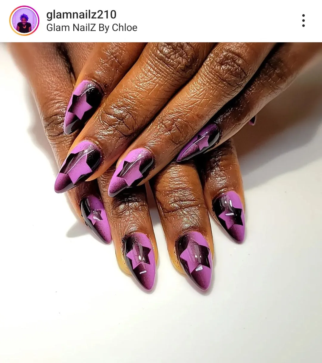 Cute Stars - Airbrush Nail Stencil