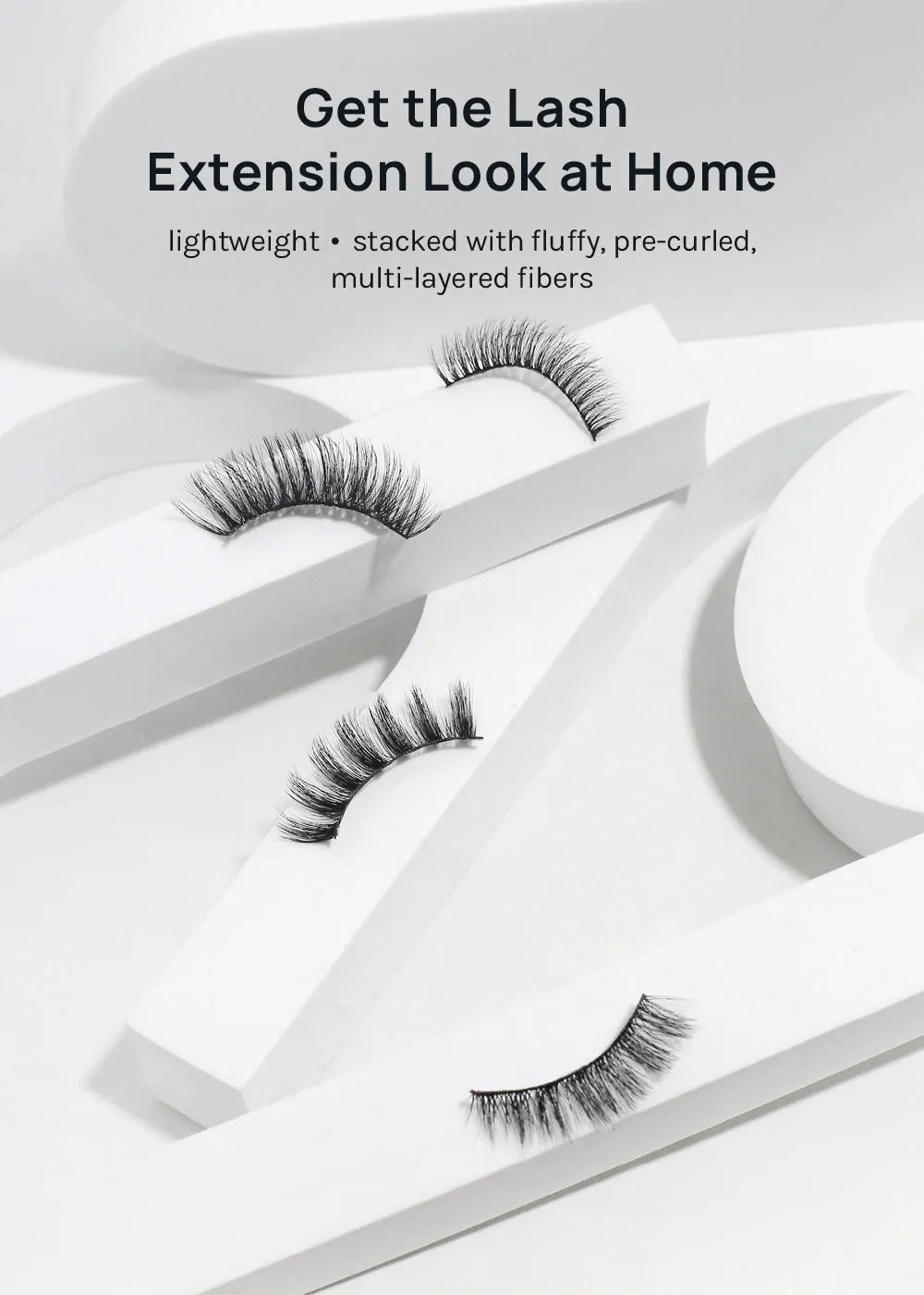 D-LUX Curl Premium Faux Mink Lashes - Vivien