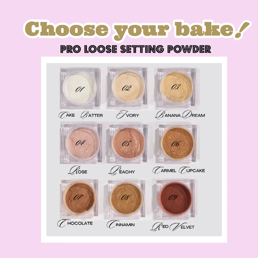 Dark Chocolate - Pro Loose Setting Powder