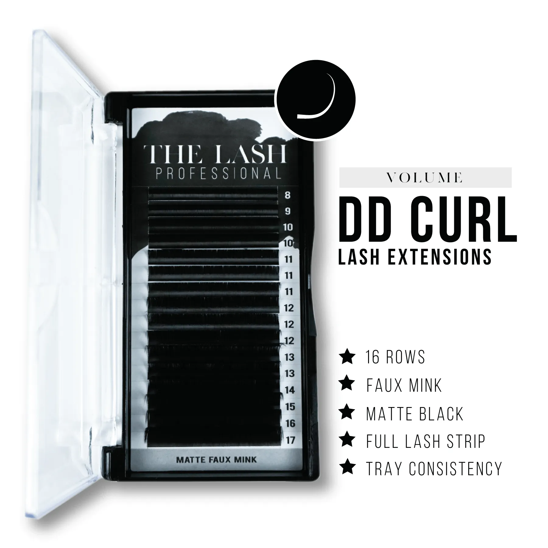 DD Curl Volume Lashes