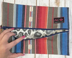 Desperado Serape Makeup Junkie Bags [4 Sizes]