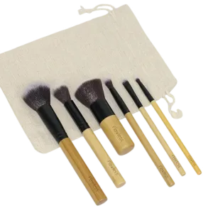Dewy Skin Bamboo Brush Set - Make Up Brushes