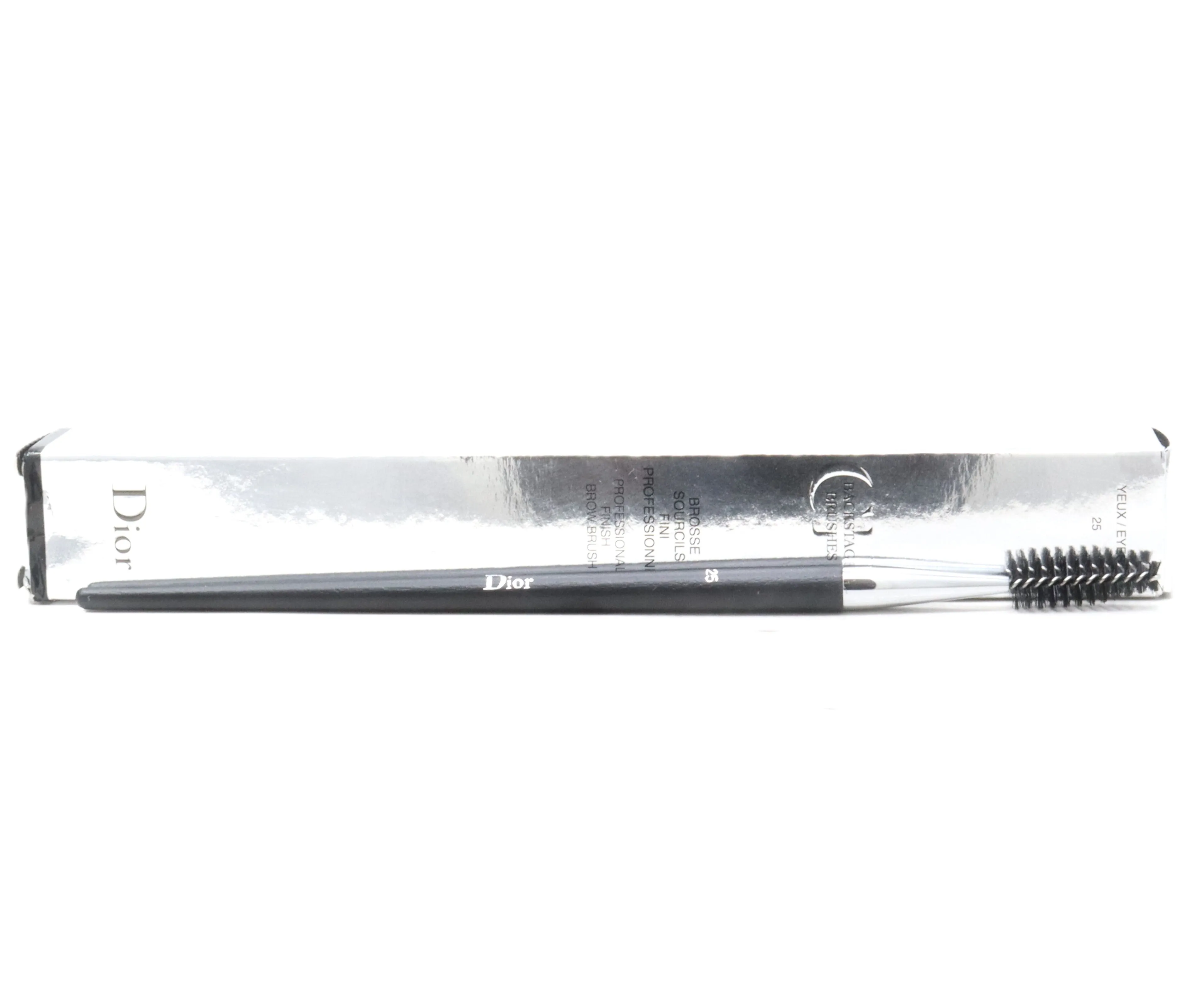 Dior Backstage Double Ended Brow Brush No. 25 / New With Box