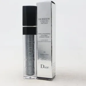 Dior Diorshow Liquid Mono Eyeliner 060 Silver Flakes 0.2oz/6ml New With Box