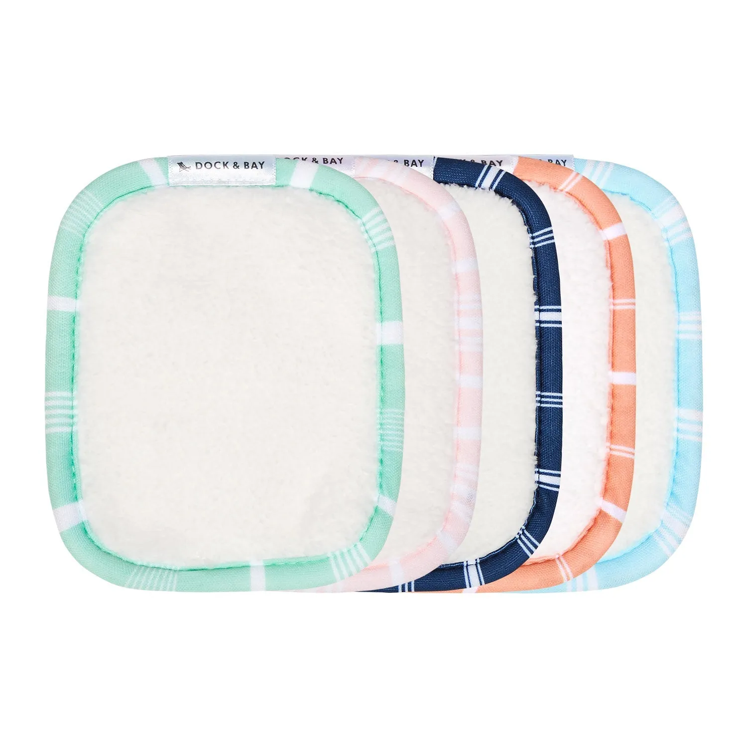 DOCK & BAY REUSABLE MAKEUP REMOVERS - PATCHOULI NAVY