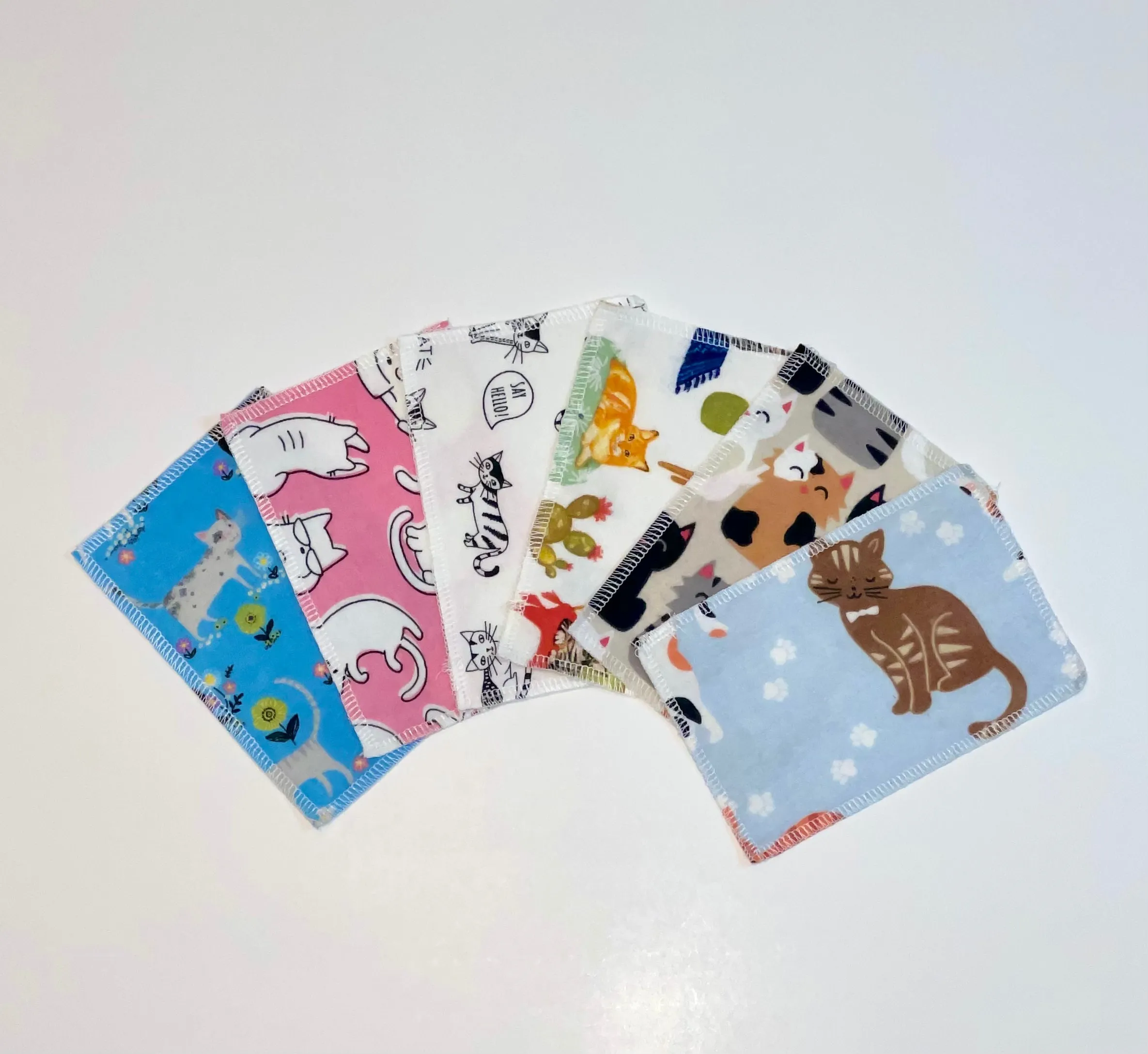 Dogs and Cats Reusable Makeup Remover 12 Pack