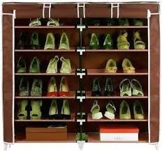 Double Dust Proof And Damp Proof Shoe Rack Almari.