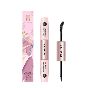 Double-Head Long Lasting Waterproof Mascara Liquid Eyeliner Combination