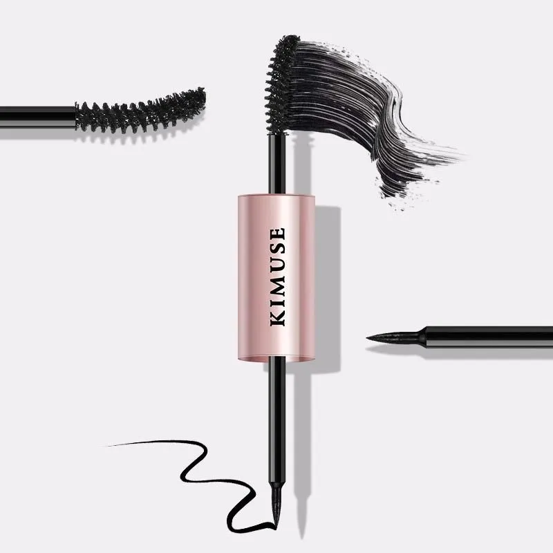 Double-Head Long Lasting Waterproof Mascara Liquid Eyeliner Combination