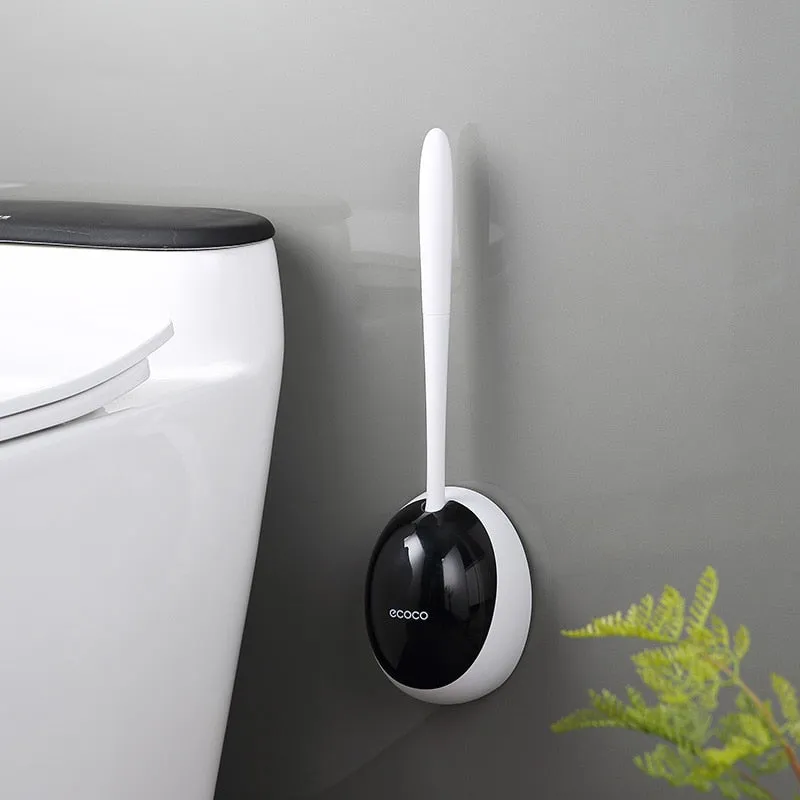 Drainable Silicone Toilet Brush