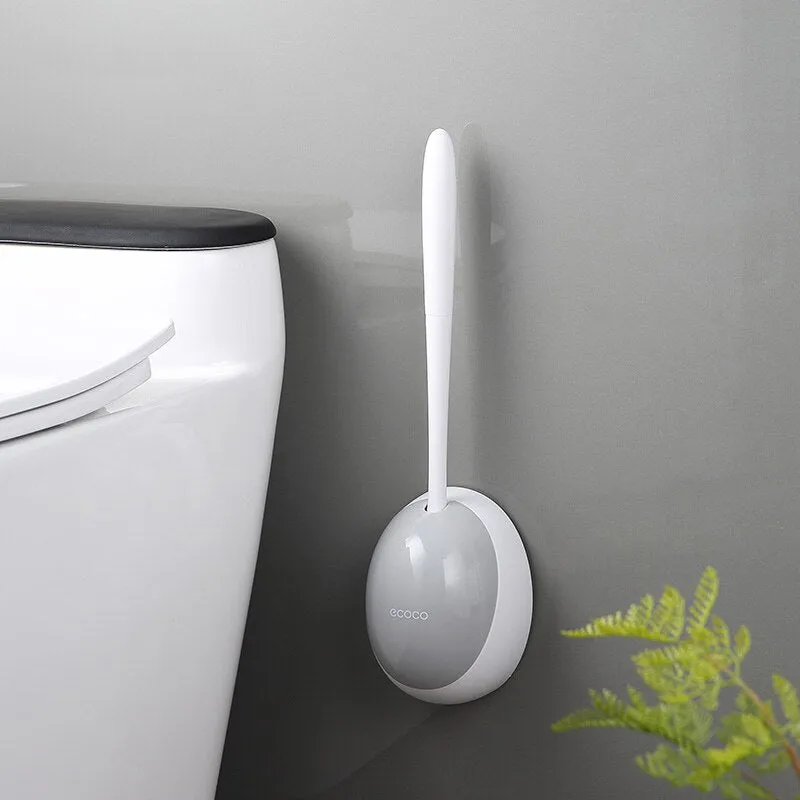 Drainable Silicone Toilet Brush