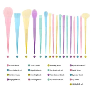 Dreamy 17pcs Makeup Brush Set