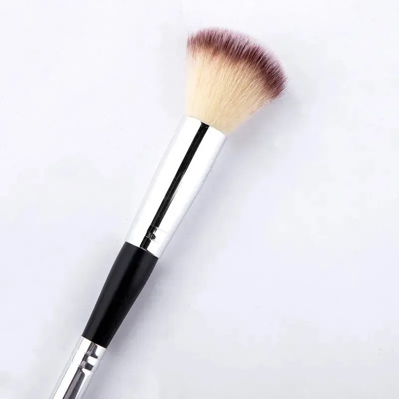 Dual-Ended Makeup Brush Buff Blend Brush Foundation Brush | Eye Shadow Brush Beauty Tool