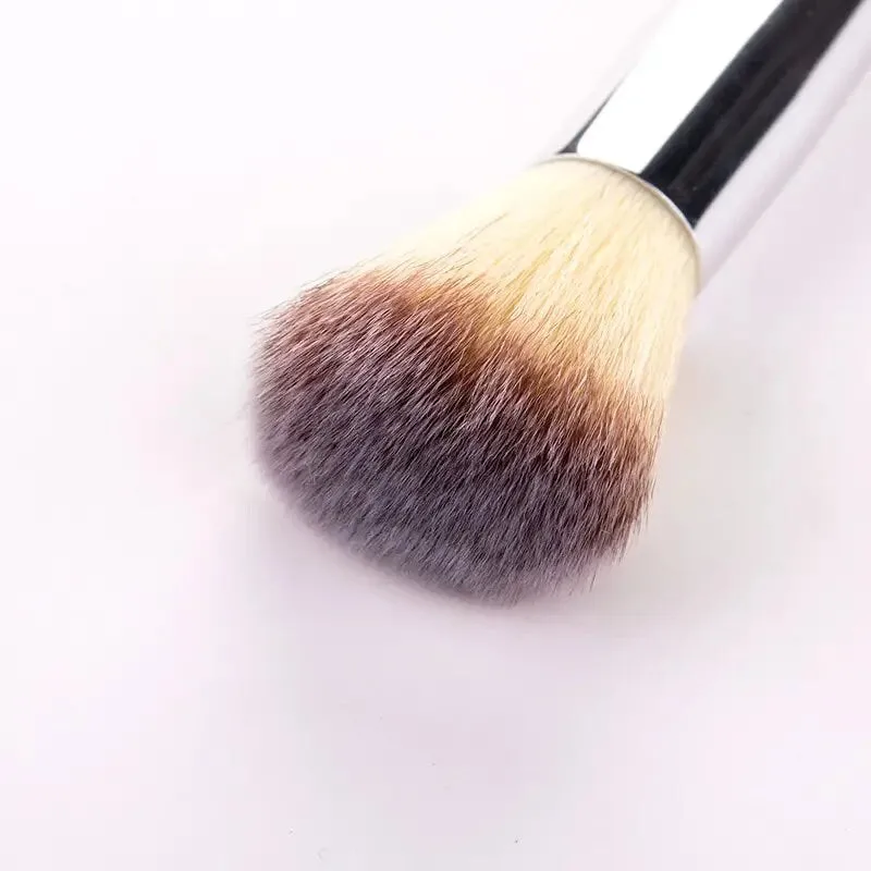 Dual-Ended Makeup Brush Buff Blend Brush Foundation Brush | Eye Shadow Brush Beauty Tool