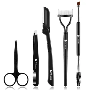 DUcare 5 pcs eyebrow & eyelash makeup kit