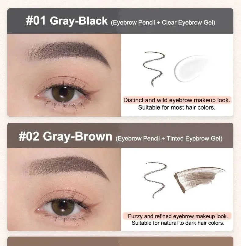 Duo Eyebrow Pencil (3 Colors)