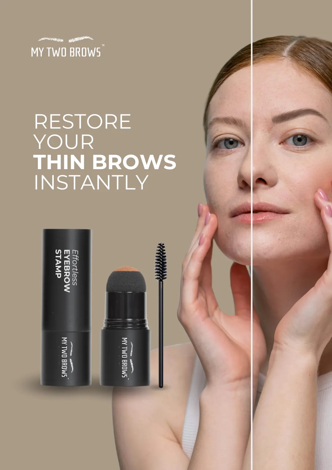 Effortless Eyebrow Stamp (No Stencils)