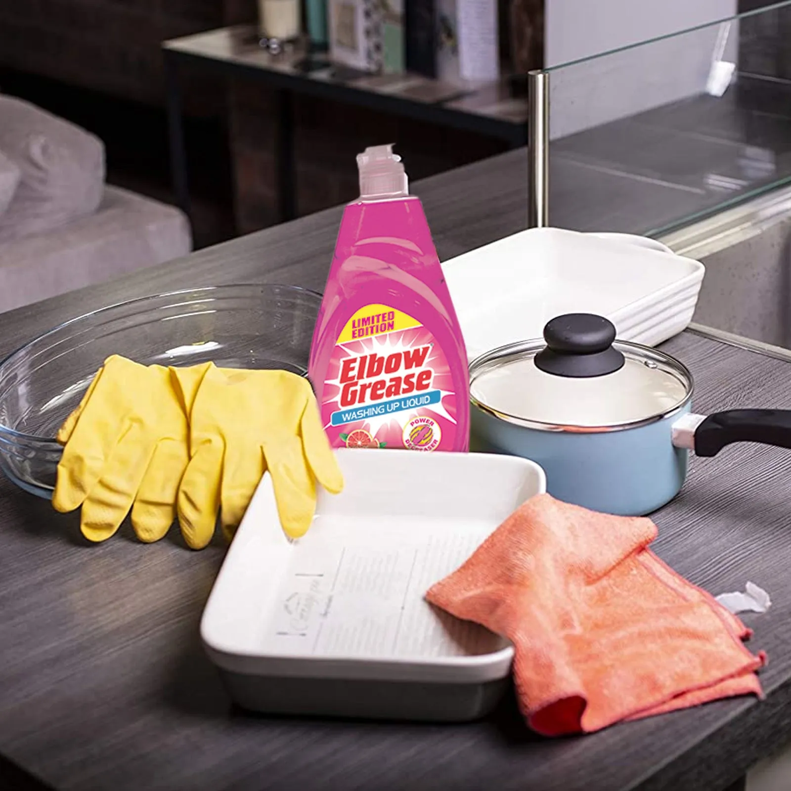 Elbow Grease Washing Up Liquid 600ml 6 Pack