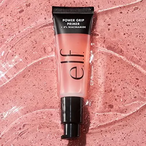 e.l.f. Power Grip Primer, Gel-Based & Hydrating Face Primer For Smoothing Skin & Gripping Makeup, Moisturizes & Primes, 0.811 Fl Oz (24 ml)