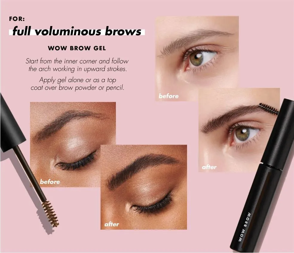 ELF Wow Brow Gel - Deep Brown